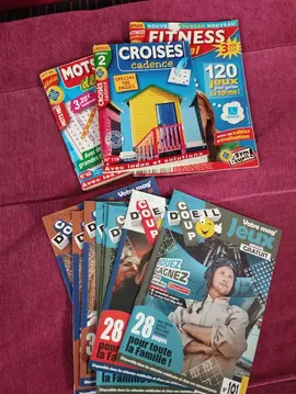 lot mots croisés, fléchés...