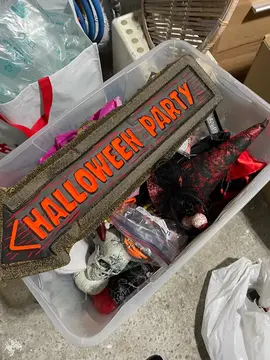 caisse de décoration Halloween