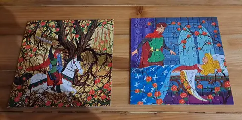 lot de 2 puzzles