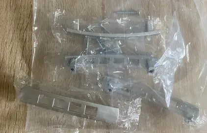 4 poignées en plastique pour tiroir