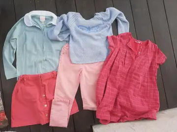 Lot vêtement fille 10 ans