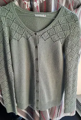 gilet maille fantaisie 38/40