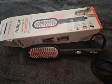 brosse chauffante lissante