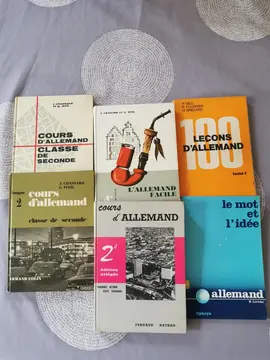 Livres d'allemand