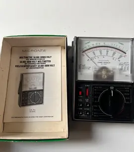 multimètre à aiguille