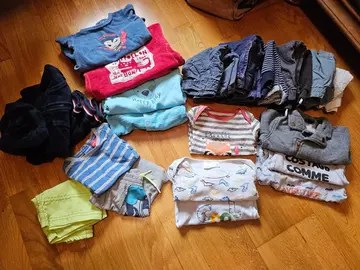 Lot vêtements bébé garçon