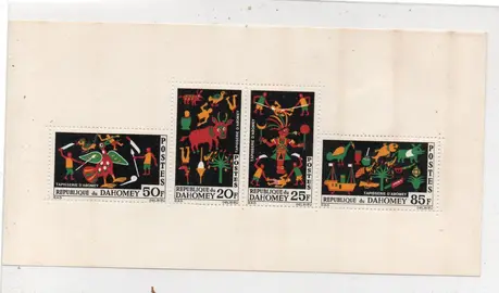 Donne bloc feuillet du DAHOMEY