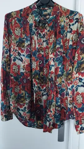 chemise imprimée légère T XS