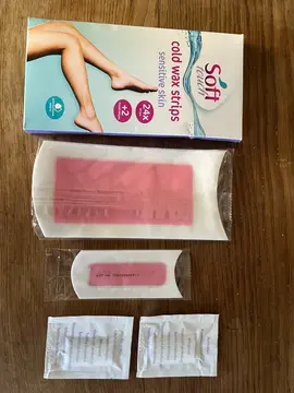 Bandes épilation cire froide