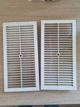 2 grilles ventilation