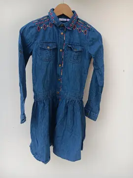 Robe en jean en 12 ans