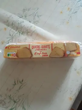 Quatre quart à partager.