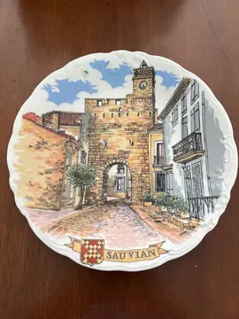 assiette décorative