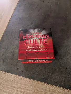 Jeu de société "La Boîte à Répliques Culte" - Cinéma
