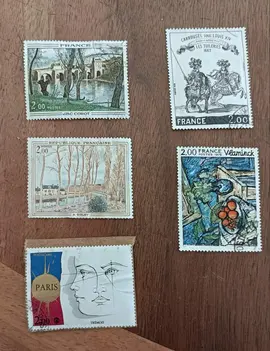 Timbres Grand format - Lot A