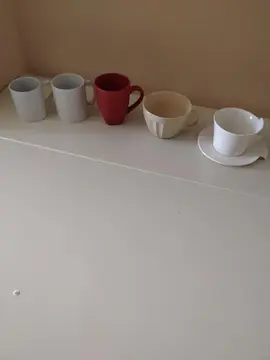 5 tasses à café