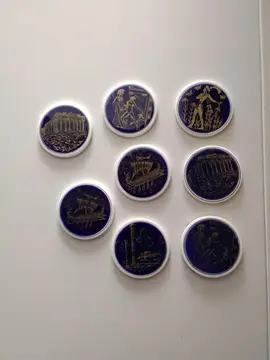 8 sous verres ( Grèce)