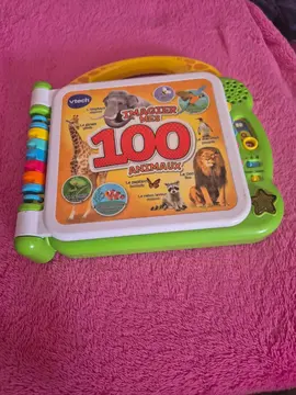 imagier vtech animaux anglais et français