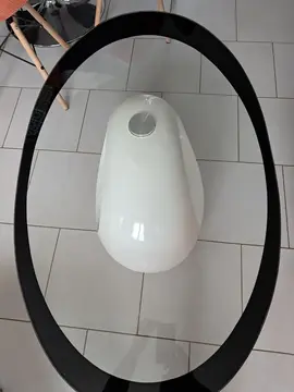 table de salon en verre