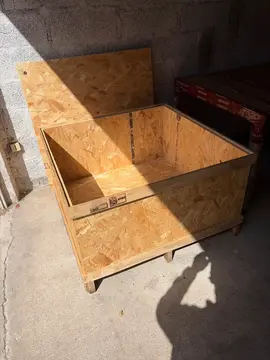 caisses et palettes en bois