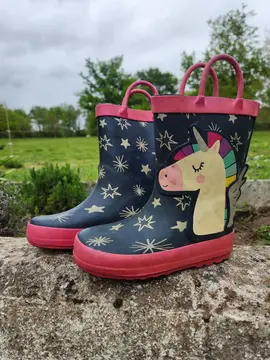 Bottes enfant licorne 26