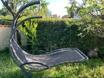 chaise longue suspendue