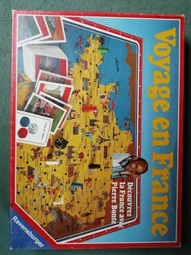 jeu de société "Voyage en France"