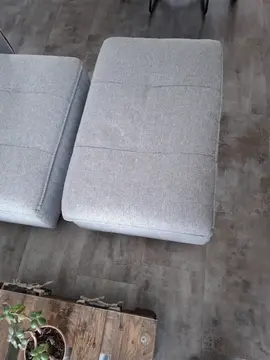 canapé tissu 3 grandes places gris