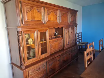 meuble salle à manger en bois