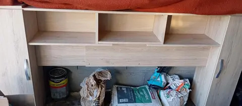 meuble lit pont et table de chevet