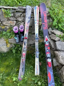 skis et chaussures
