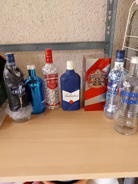 lot de bouteilles vide pour collection