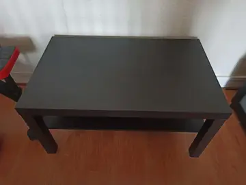 Table basse noire Ikea