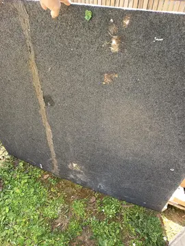 planche recouverte 140 x 125