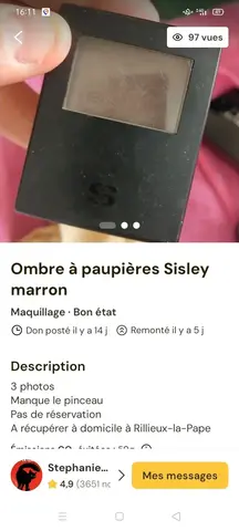 ombre a paupières marron