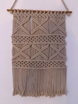 décoration macramé