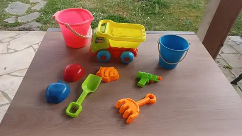 jouets de plage