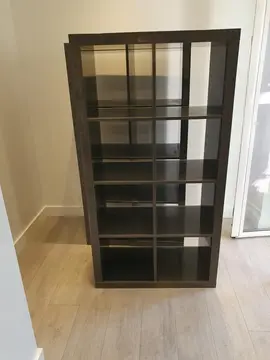 étagères grises ikea