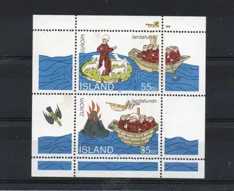 donne timbre d' Islande