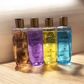 4 lots de 10 gel douche neuf