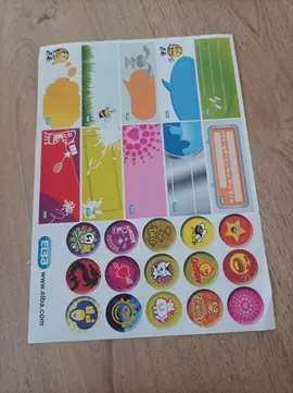 étiquettes pour cahier