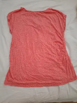 tee-shirt rose de grossesse T34/36