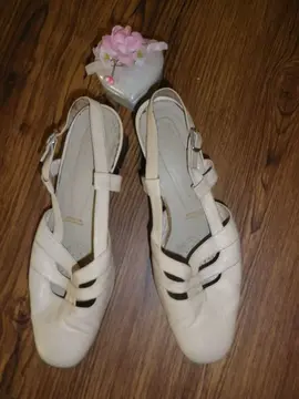 Chaussures Vintage beige