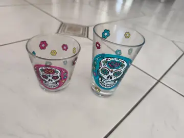 lot 3 - 2 verres style cubanisto