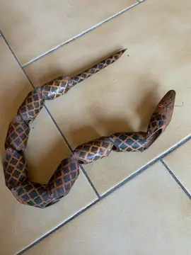 serpent articulé en bambou longueur 53 cm