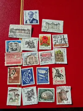timbres Suède