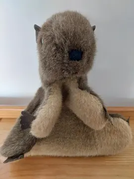 peluche marmotte marionnette