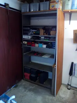 meuble étagères métal