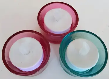 3 bougies électriques