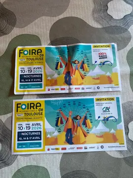 2 places pour la foire